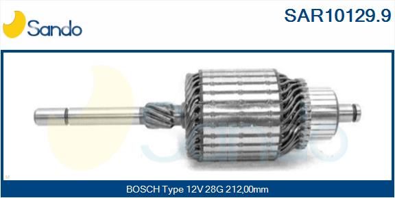 SANDO Якорь, стартер SAR10129.9