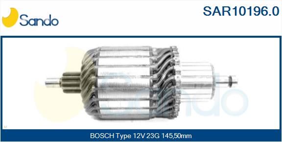 SANDO Якорь, стартер SAR10196.0