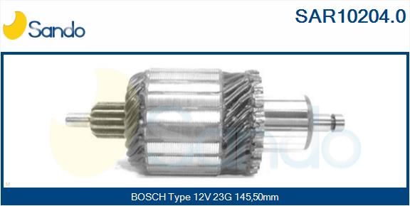 SANDO Якорь, стартер SAR10204.0