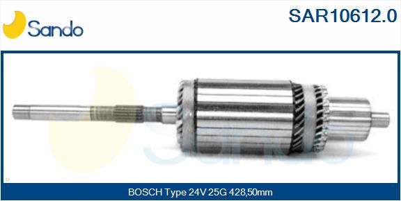 SANDO Якорь, стартер SAR10612.0