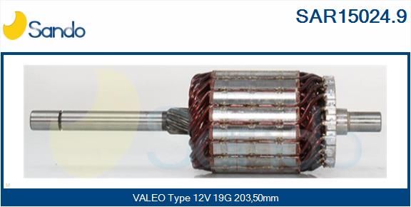 SANDO Якорь, стартер SAR15024.9