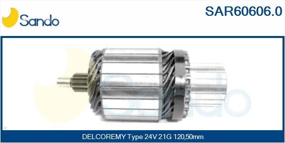 SANDO Якорь, стартер SAR60606.0