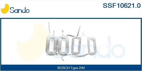 SANDO Обмотка возбуждения, стартер SSF10621.0