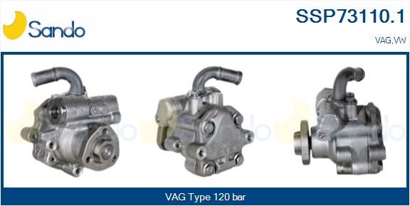 SANDO Гидравлический насос, рулевое управление SSP73110.1