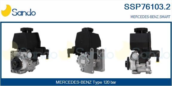 SANDO Гидравлический насос, рулевое управление SSP76103.2