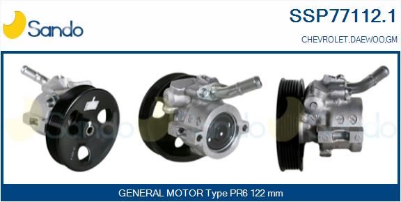 SANDO Hüdraulikapump,roolimine SSP77112.1