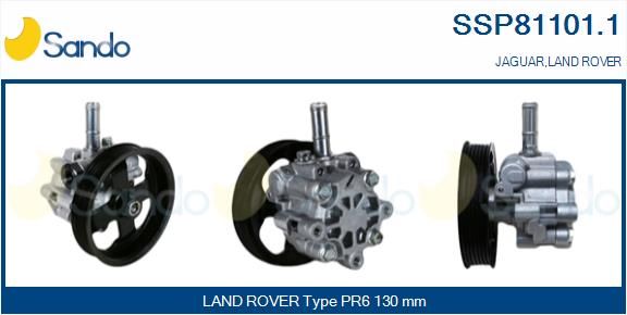 SANDO Гидравлический насос, рулевое управление SSP81101.1