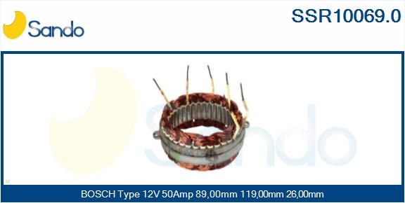 SANDO Статор, генератор SSR10069.0