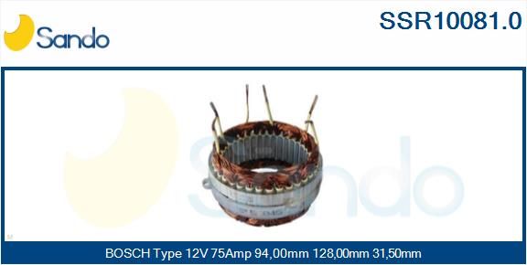 SANDO Статор, генератор SSR10081.0