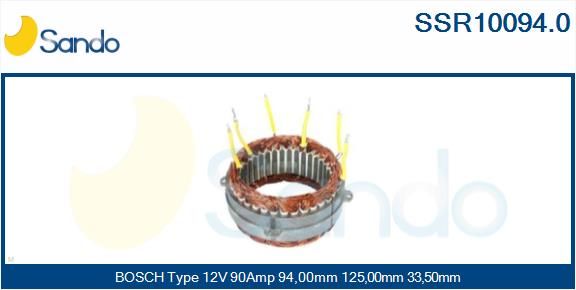 SANDO Alus,Generaator SSR10094.0