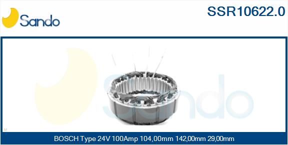 SANDO Статор, генератор SSR10622.0