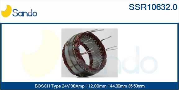 SANDO Статор, генератор SSR10632.0