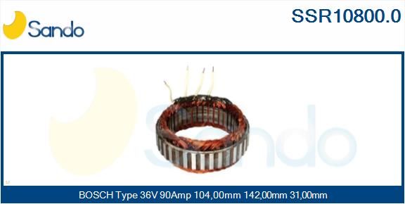 SANDO Статор, генератор SSR10800.0