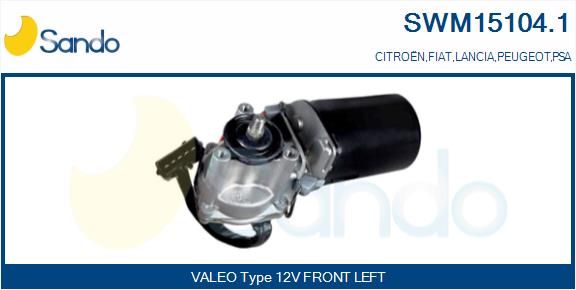 SANDO Двигатель стеклоочистителя SWM15104.1