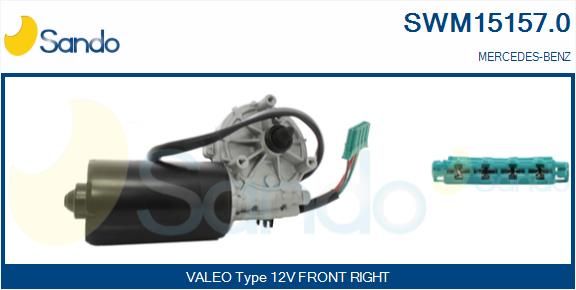 SANDO Двигатель стеклоочистителя SWM15157.0