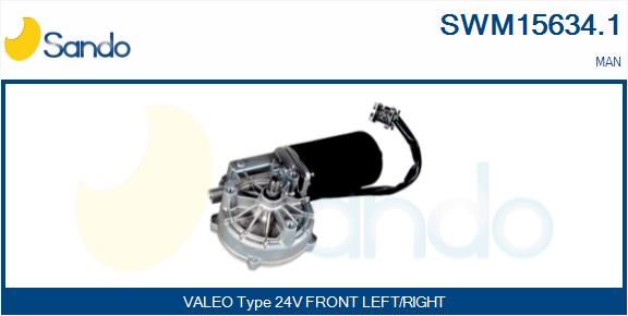 SANDO Двигатель стеклоочистителя SWM15634.1