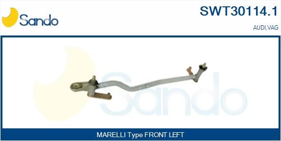 SANDO Система тяг и рычагов привода стеклоочистителя SWT30114.1