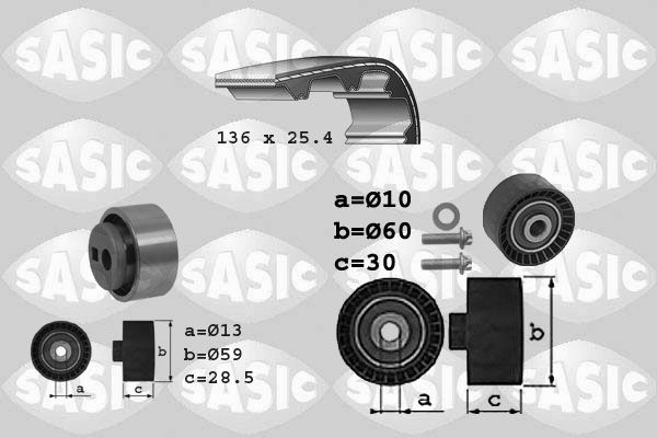 SASIC Hammasrihma komplekt 1750005