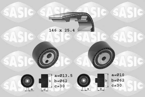 SASIC Hammasrihma komplekt 1750015