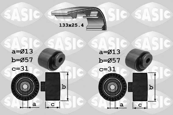 SASIC Hammasrihma komplekt 1750031