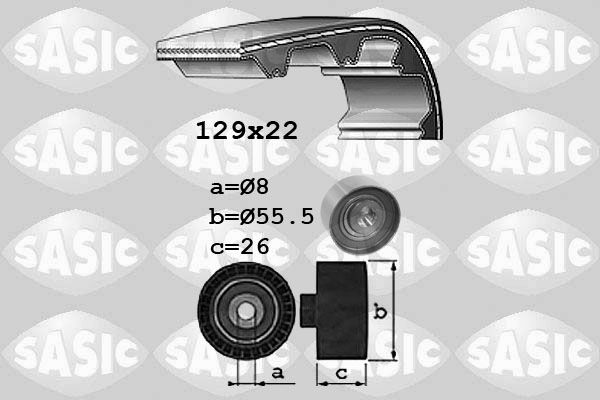 SASIC Hammasrihma komplekt 1756033