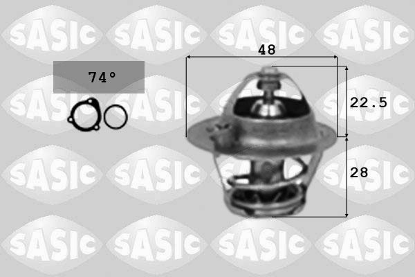 SASIC Termostaat,Jahutusvedelik 3306024