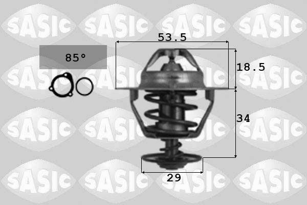 SASIC Termostaat,Jahutusvedelik 3306029