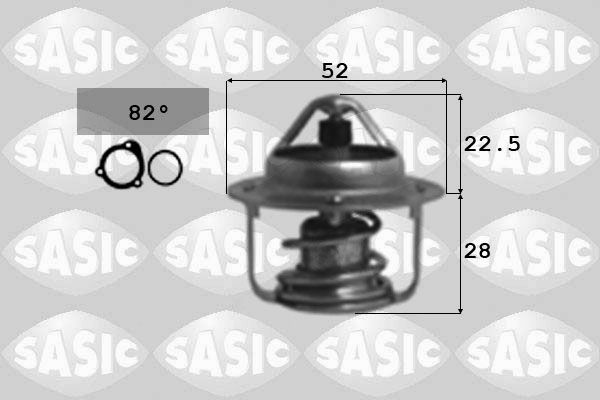 SASIC Термостат, охлаждающая жидкость 3306062