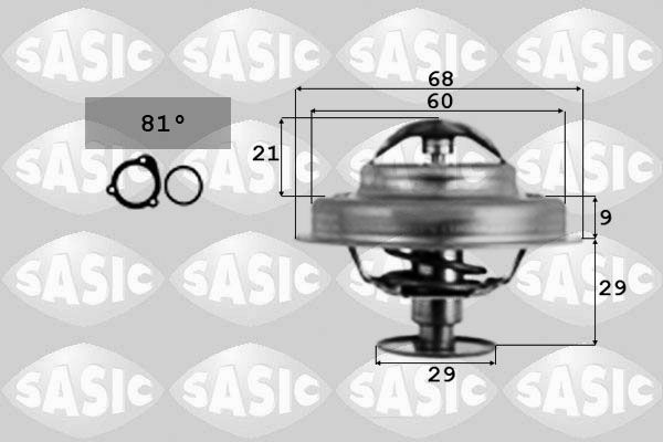 SASIC Termostaat,Jahutusvedelik 3371641