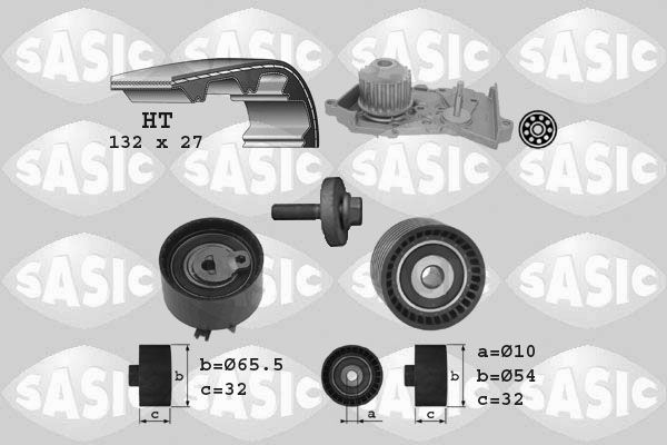 SASIC Veepump + hammasrihmakomplekt 3904036