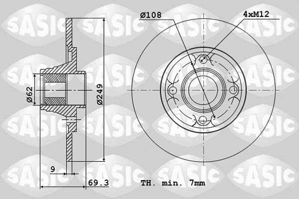 SASIC Piduriketas 6100004