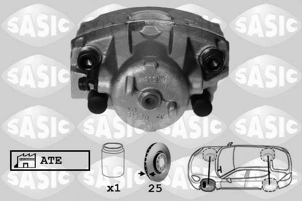 SASIC Тормозной суппорт 6506102