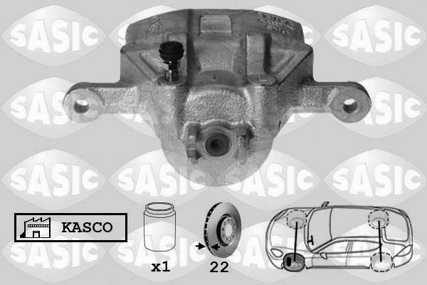 SASIC Тормозной суппорт 6506202