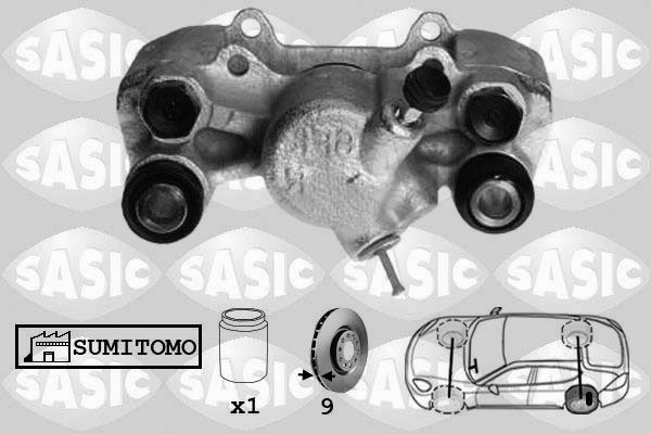 SASIC Тормозной суппорт 6506204