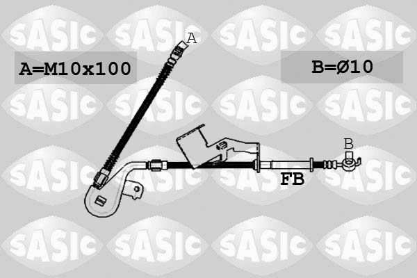 SASIC Pidurivoolik 6600029