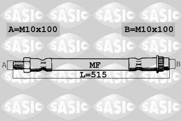 SASIC Pidurivoolik 6604016