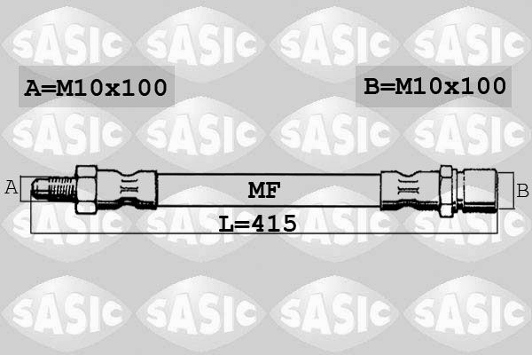 SASIC Тормозной шланг 6606121