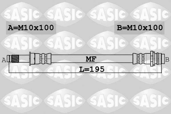 SASIC Pidurivoolik 6606229