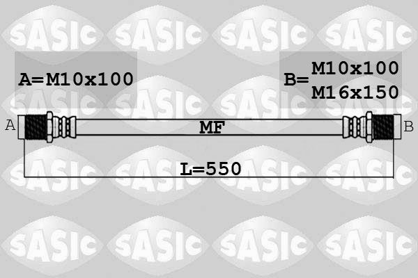 SASIC Pidurivoolik 6606235