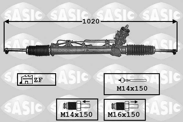 SASIC Рулевой механизм 7006012