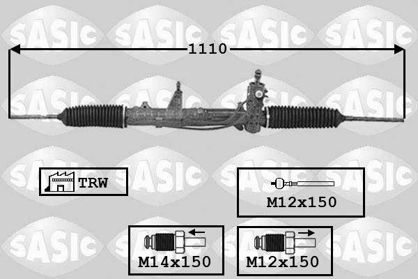 SASIC Рулевой механизм 7006055