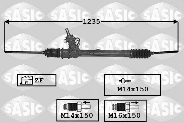 SASIC Рулевой механизм 7006079