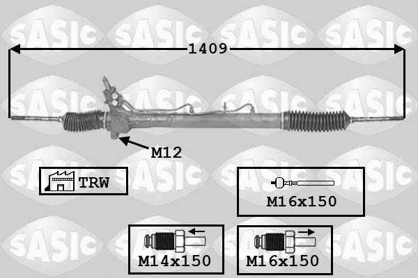 SASIC Рулевой механизм 7006089