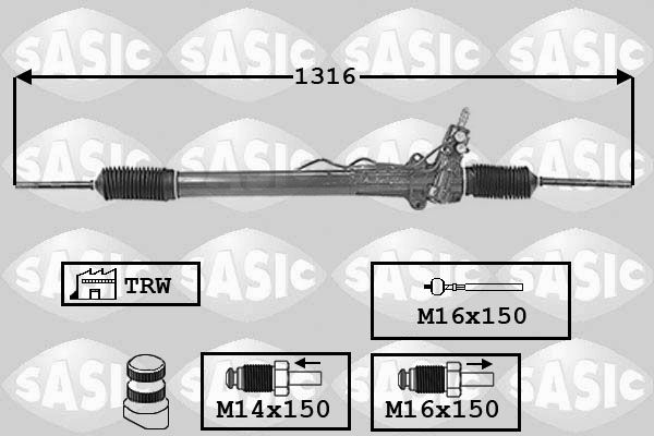 SASIC Рулевой механизм 7006090