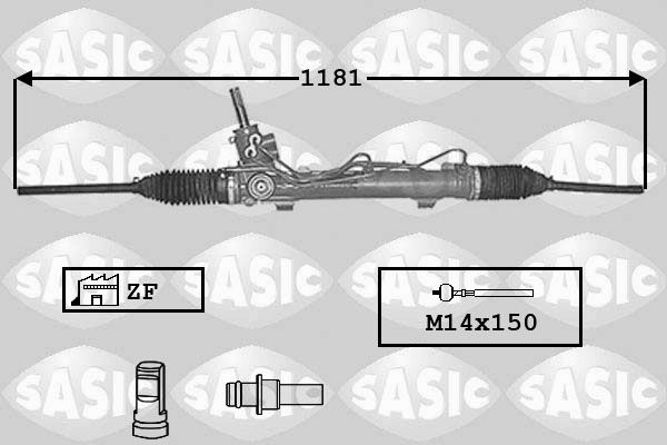 SASIC Рулевой механизм 7006095