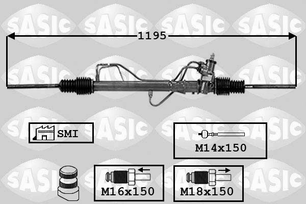 SASIC Рулевой механизм 7006109