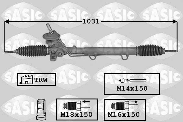 SASIC Рулевой механизм 7006151