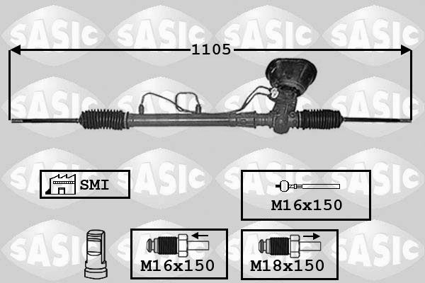 SASIC Рулевой механизм 7006171