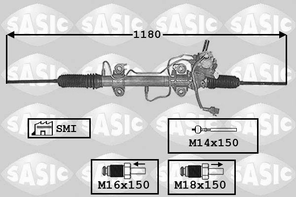 SASIC Рулевой механизм 7174003