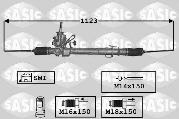 SASIC Рулевой механизм 7174022